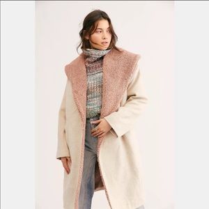 NWOT Free People Coco Cozy Coat